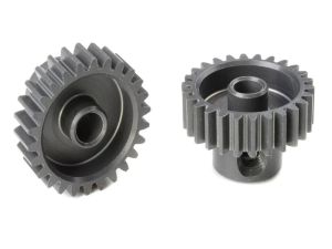 Team Corally - 48 DP Pinion - Short - Hard Anodised AL7075 - 26 Teeth - Shaft Dia. 3.17mm