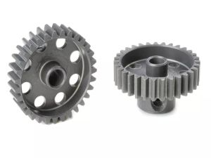 Team Corally - 48 DP Pinion - Short - Hard Anodised AL7075 - 31 Teeth - Shaft Dia. 3.17mm