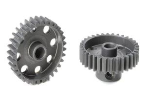 Team Corally - 48 DP Pinion - Short - Hard Anodised AL7075 - 32 Teeth - Shaft Dia. 3.17mm