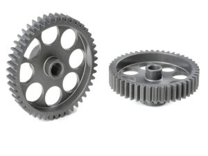 Team Corally - 48 DP Pinion - Short - Hard Anodised AL7075 - 46 Teeth - Shaft Dia. 3.17mm