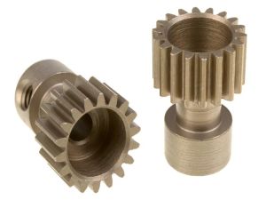 Team Corally - 48 DP Pinion – Long Boss – Hardened Steel – 18 Teeth - ø3.17mm