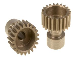 Team Corally - 48 DP Pinion – Long Boss – Hardened Steel – 21 Teeth - ø3.17mm