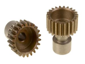 Team Corally - 48 DP Pinion – Long Boss – Hardened Steel – 22 Teeth - ø3.17mm