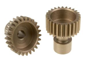 Team Corally - 48 DP Pinion – Long Boss – Hardened Steel – 25 Teeth - ø3.17mm C-71125