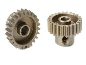 Team Corally - 48 DP Pinion - Short - Hardened Steel - 24 Teeth - Shaft Dia. 3.17mm