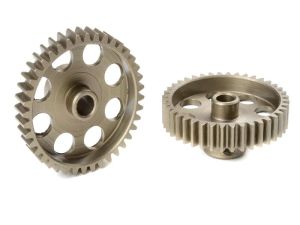 Team Corally - 48 DP Pinion - Short - Hardened  Steel - 40 Teeth - Shaft Dia. 3.17mm