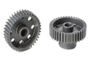 Team Corally - 64 DP Pinion - Short - Hard Anodised AL7075 - 39 Teeth - Shaft Dia. 3.17mm