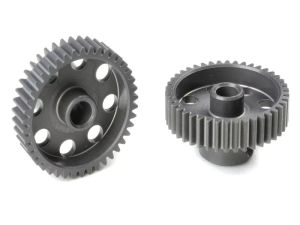 Team Corally - 64 DP Pinion - Short - Hard Anodised AL7075 - 42 Teeth - Shaft Dia. 3.17mm