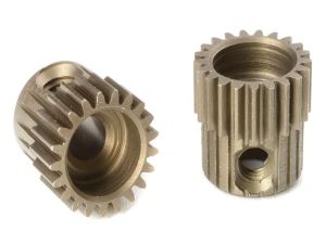 Team Corally - 64 DP Pinion - Short - Hardened Steel - 21 Teeth - Shaft Dia. 3.17mm