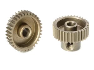 Team Corally - 64 DP Pinion - Short - Hardened Steel - 34 Teeth - Shaft Dia. 3.17mm