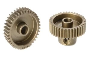 Team Corally - 64 DP Pinion - Short - Hardened Steel - 37 Teeth - Shaft Dia. 3.17mm
