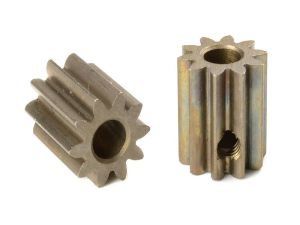 Team Corally - M0.6 Pinion - Short - Hardened  Steel - 10 Teeth - Shaft Dia. 3.17mm C-71610