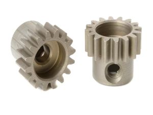 Team Corally - M0.6 Pinion - Short - Hardened Steel - 16 Teeth - Shaft Dia. 3.17mm