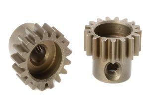 Team Corally - M0.6 Pinion - Short - Hardened Steel - 17 Teeth - Shaft Dia. 3.17mm