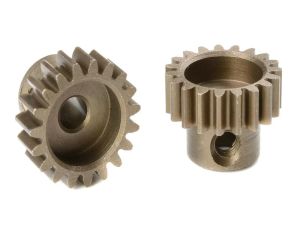 Team Corally - M0.6 Pinion - Short - Hardened Steel - 19 Teeth - Shaft Dia. 3.17mm C-71619