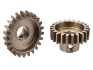 Team Corally - M1.0 Pinion – Short Wide Teeth – Hardened Steel - 23 Teeth - Shaft Dia. 8mm C-73823 