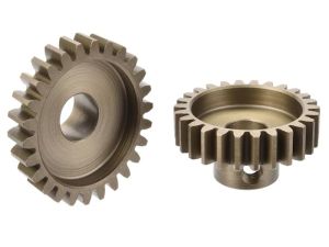 Team Corally - M1.0 Pinion – Short Wide Teeth – Hardened Steel - 26 Teeth - Shaft Dia. 8mm C-73826
