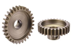 Team Corally - M1.0 Pinion – Short Wide Teeth – Hardened Steel - 29 Teeth - Shaft Dia. 8mm C-73829