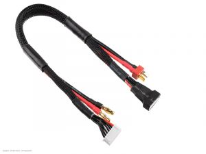 Team Corally Charge/Balance Lead - T-Plug 6S Charger 6S XH Connector - 6S XH Connector - 14
