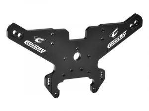 Team Corally Shock Tower-MT-G2-Rear 5mm-Aluminum-Black-(1)