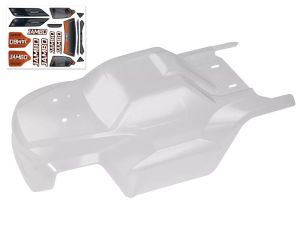 Team Corally - Polycarbonatgehäuse - Jambo XP 6S - Klar - Geschnitten - 1 Stück