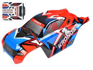 Team Corally - Polycarbonatgehäuse - Kronos XP 6S - 2021 - lackiert - geschnitten - 1 Stück