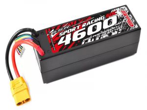 Team Corally Sport Racing 60C - 4600Mah - 6S - 22,2V - XT-90 - Hard Case