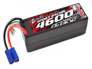 Team Corally Sport Racing 60C - 4600Mah - 6S - 22,2V - EC-5 - Hard Case