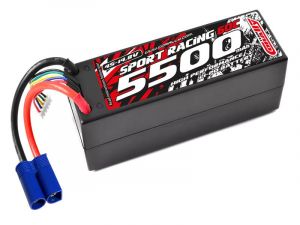  Team Corally - Power Racing 60C - 5500Mah - 4S - 14,8V - EC-5 - Hard Case