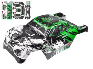 Team Corally - Kagama 4 - Body painted and cut - Green - 1pc