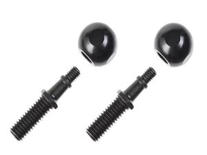 Team Corally - Pivot Ball - XB PRO - Lightweight - Steel + Aluminum 7075 - 2 Pcs