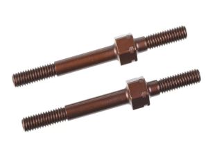 Team Corally - Turnbuckle - M4 - 50mm - Swiss Spring Steel - 2 Pcs
