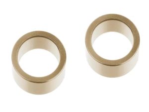 Team Corally - HDA Suspension Arm Insert - Innen - Aluminum - Black - 2 Pcs