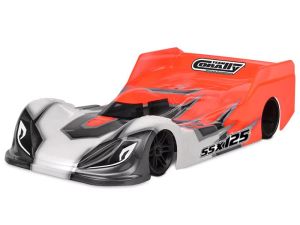 Team Corally SSX-125 C-00105-A RC Pan Car 1:12 Chassis Kit aus CNC-gefrästem 7075-T6 Aluminium für On-Road-Rennsport.
