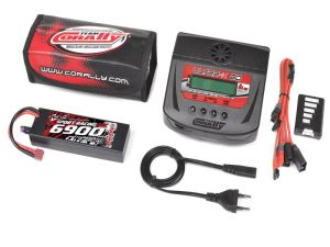 Team-Corally-Energy-Pack-Lipo-60C-6900mAh 2S-T-Plug-Hard-Case-Ultra-X-80-Charger-Bag C-47126-01-05