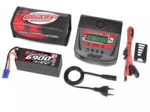 Team-Corally-Energy-Pack-Lipo-50C-6700mAh-4S EC-5-Hard-Case-Ultra-X-80-Charger-Safety-Bag C-47146-02-05