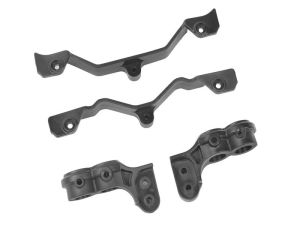 Team Corally - Body Post Holder L/R - Shock Tower Covers FR/RE - 1 Set