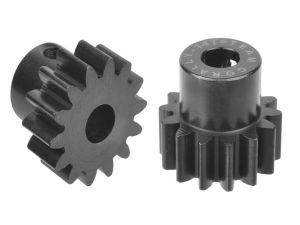 Team Corally Motorritzel Modul 1 Stahl  14 Zähne Motorwelle 5mm