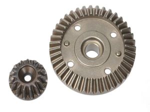 Team Corally Diff Bevel Gear Set - Molded Steel - FURAGO PUNISHER XD 1:12