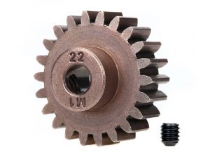 Traxxas Motorritzel 22Z für 5mm Welle und  Stahl-HZ (Modul 1) X-Maxx Maxx TRX6495X