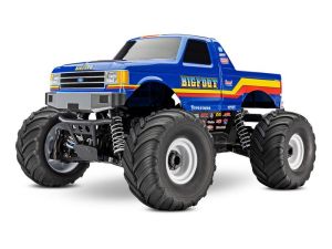 Der Traxxas BIGFOOT 4X4 BL-2S eignet sich ideal für RC-Enthusiasten, die auf der Suche nach einem leistungsstarken, zuverlässigen und stilvollen Monstertruck für Offroad-Abenteuer sind. Perfekt für Gelände, Schotter, Wiesen und sogar leichten Wassereinsat