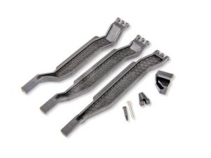 Traxxas Akkustreben-Set schiefergrau VX3 4x4 (für TRX6723 Chassis) TRX6726X-SLGRY