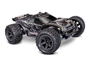 Traxxas Rustler 4x4 schwarz RTR VX3 Brushless HD ohne Akku/Lader 1/10 Stadium Truck TRX67464-4-BLK