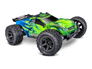 Traxxas Rustler 4x4 grün RTR VX3 Brushless HD ohne Akku/Lader 1/10 Stadium Truck TRX67464-4-GRN
