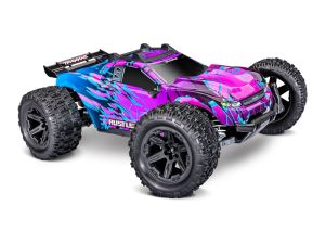 Traxxas Rustler 4x4 purple RTR VX3 Brushless HD ohne Akku/Lader 1/10 Stadium Truck TRX67464-4-PRPL
