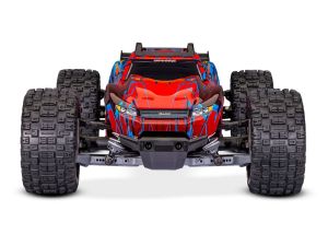 Traxxas Rustler 4x4 rot RTR VX3 Brushless HD ohne Akku/Lader 1/10 Stadium Truck