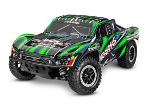 Traxxas Slash 4WD Brushless EHD VXL3S RTR 1:10 Short Course Race Truck grün ohne Akku/Lader