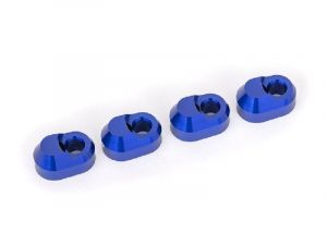 Traxxas Querlenkerstifte-Halter (4) Alu blauMaxx TRX7743-BLUE