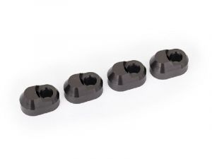 Traxxas Querlenkerstifte-Halter (4)  Alu grau Maxx TRX7743-GRAY