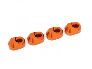 Traxxas Querlenkerstifte-Halter (4)  Alu orange Maxx TRX7743-ORNG